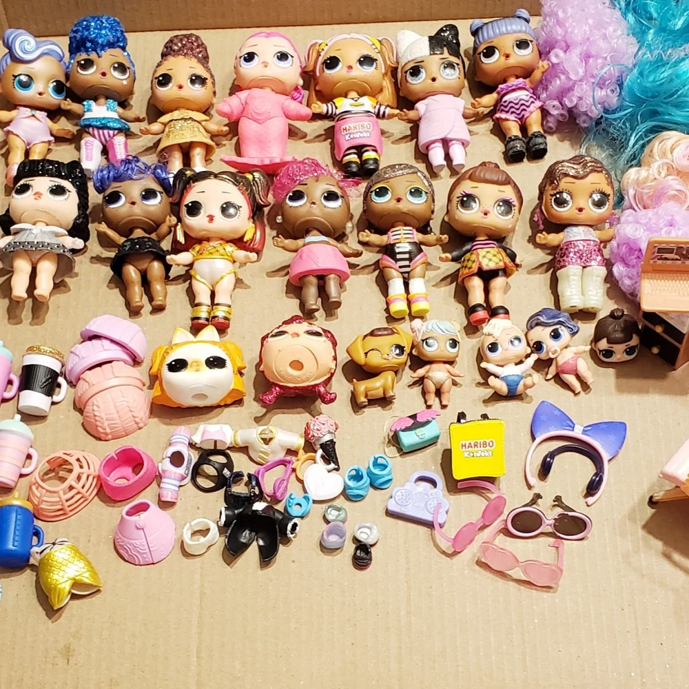 LOL surprise dolls lot big sisters 3